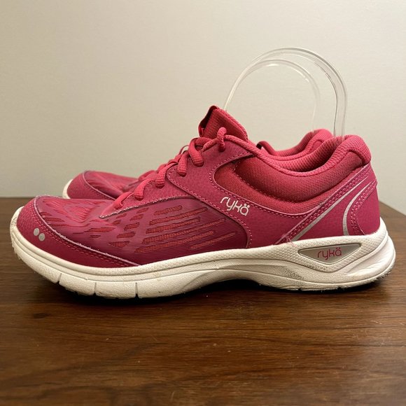 Ryka Rae 2 Walking Shoe Womens size 8 - Pink and white sneaker - Picture 2 of 8